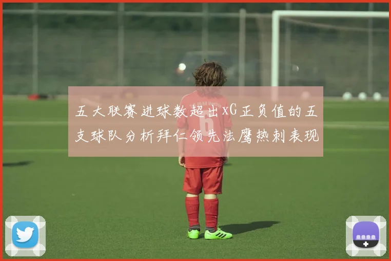 五大联赛进球数超出xG正负值的五支球队分析拜仁领先法鹰热刺表现抢眼