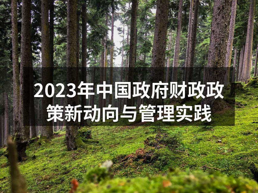 财政政策发布会现场